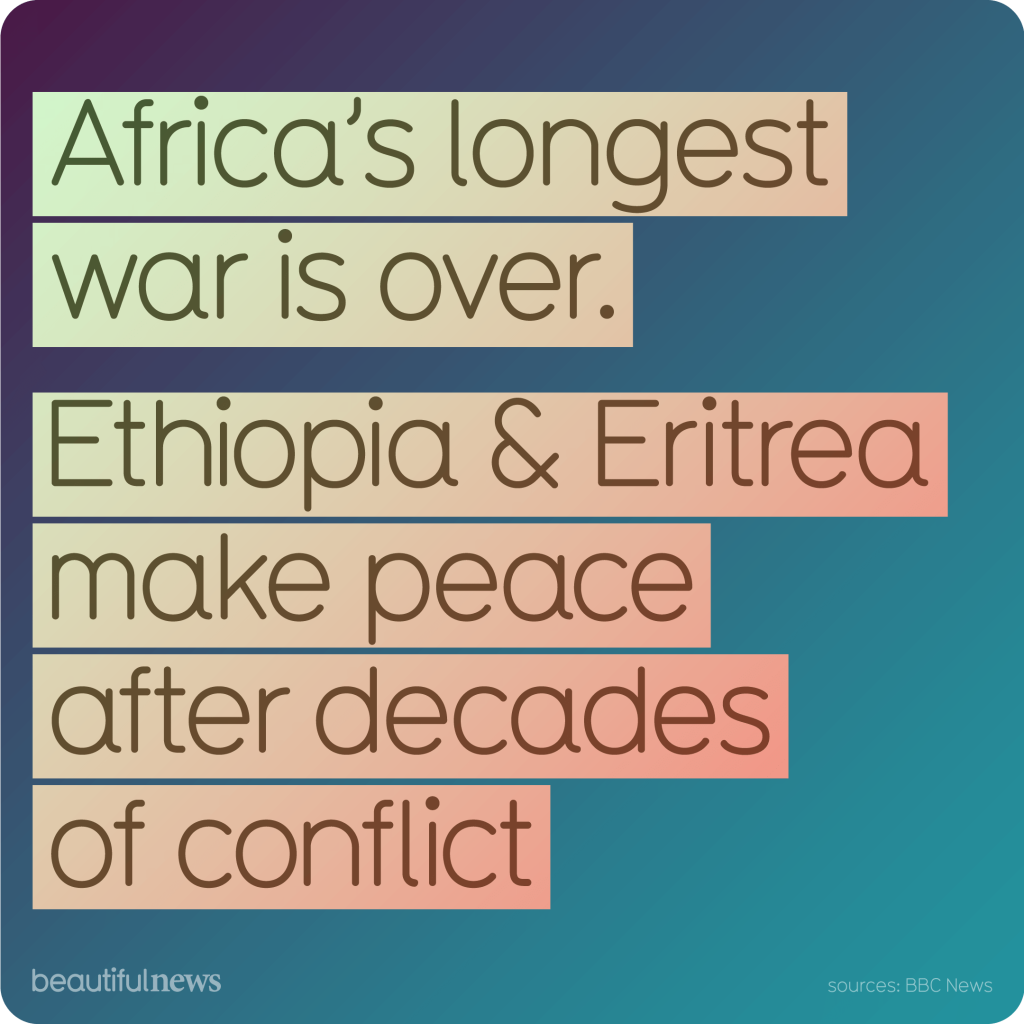 Africa’s Longest War Is Finally Over Ethiopia and Eritrea Make Peace