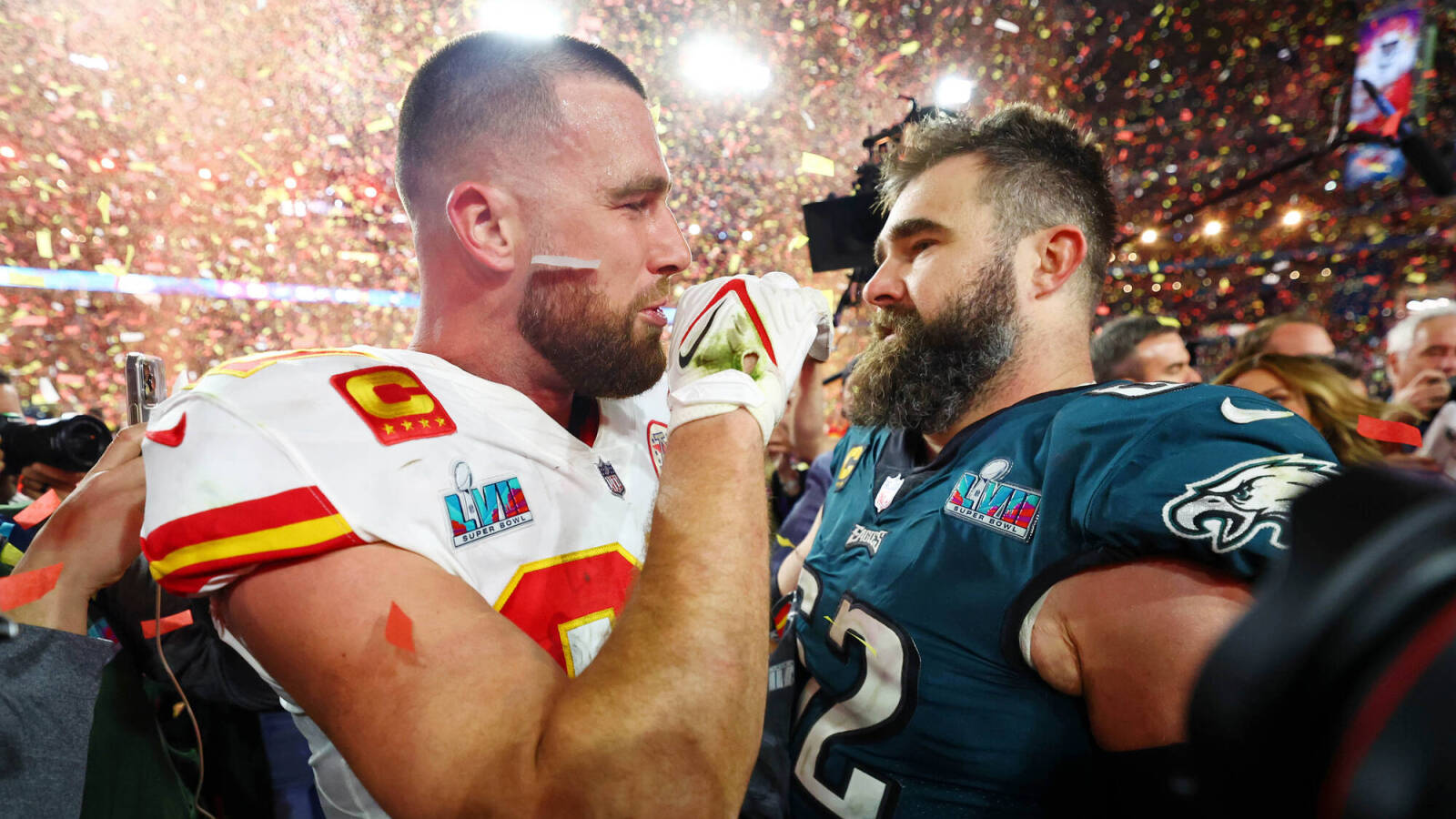 Jason Kelce Reveals What He Said To Brother Travis After Super Bowl The News Intel 6821