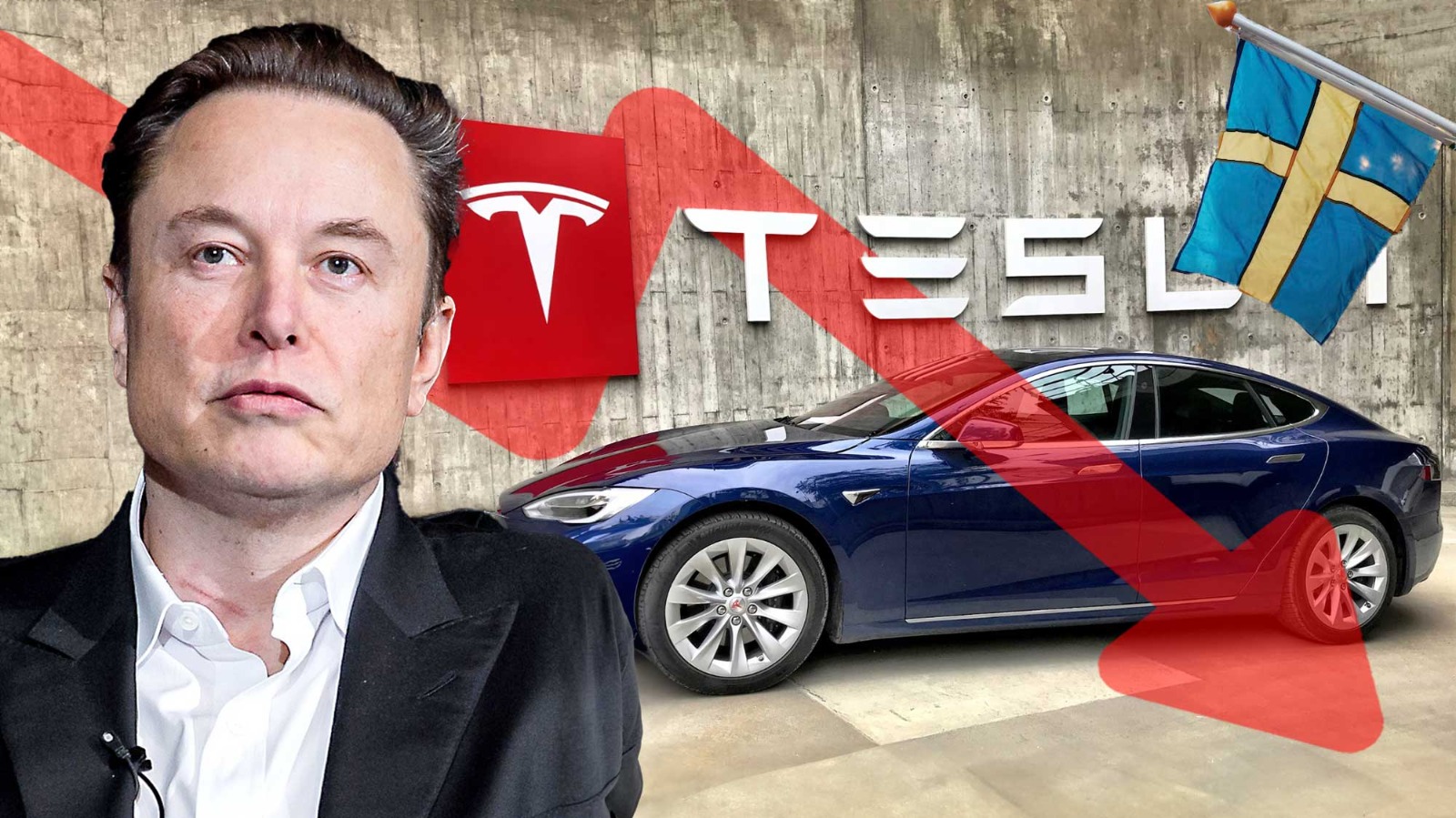 The Swedes defy Elon Musk and bring Tesla to a standstill.